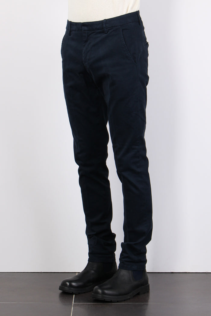 Gaubert Pantalone Gabardina Blu-5