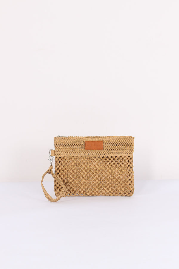 Pochette Rafia Moro