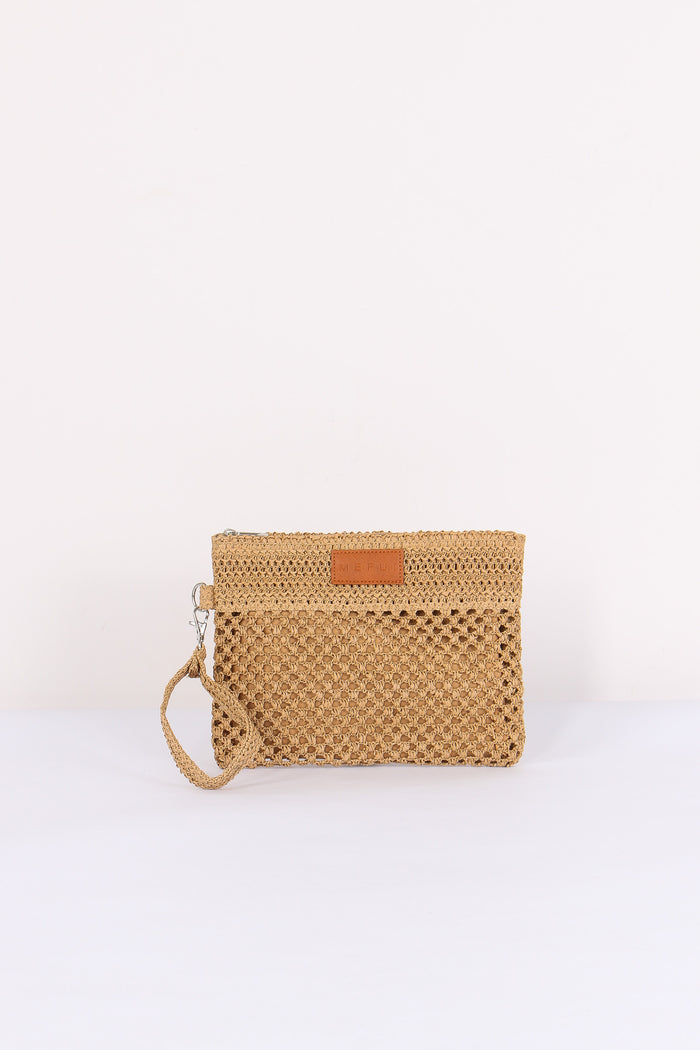Pochette Rafia Moro