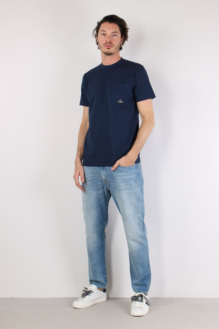 T-shirt Taschino Jersey Blue Navy-5