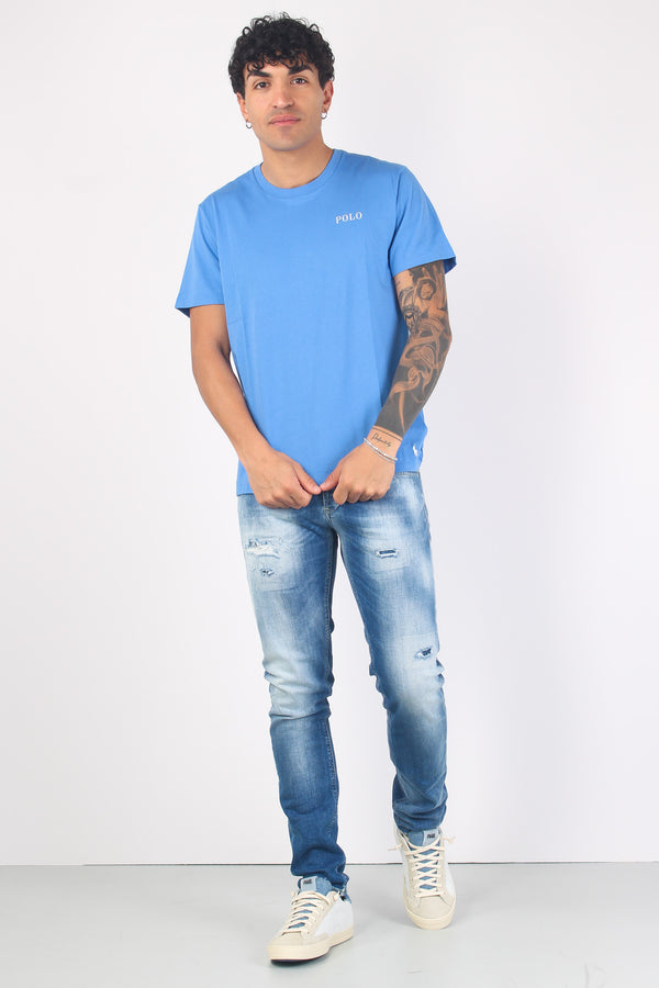 T-shirt Cotone Underwear England Blue-2
