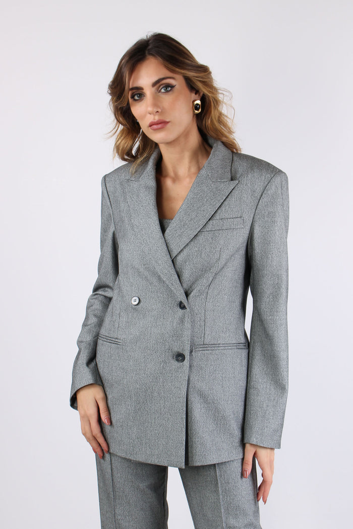 Giacca Doppiopetto Taschino Rock