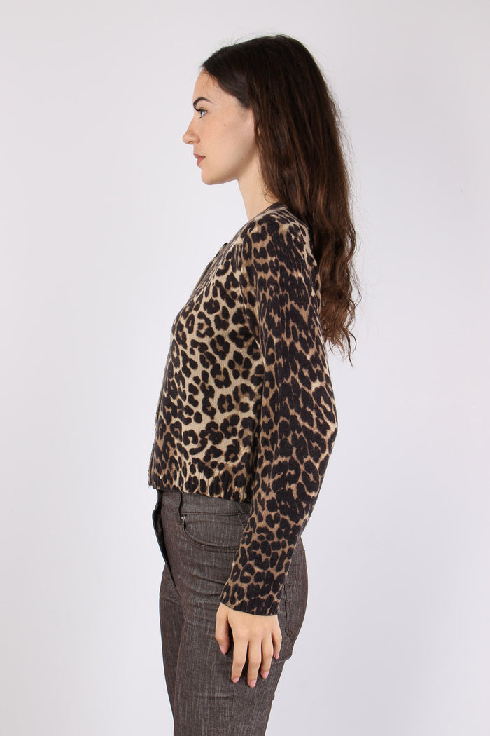 Maglia Coreana Animalier Fango-7