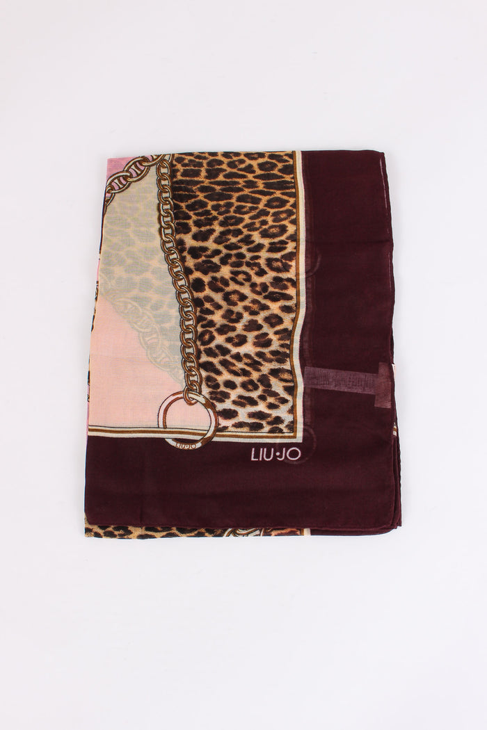 Foulard Catena Animalier Red-2