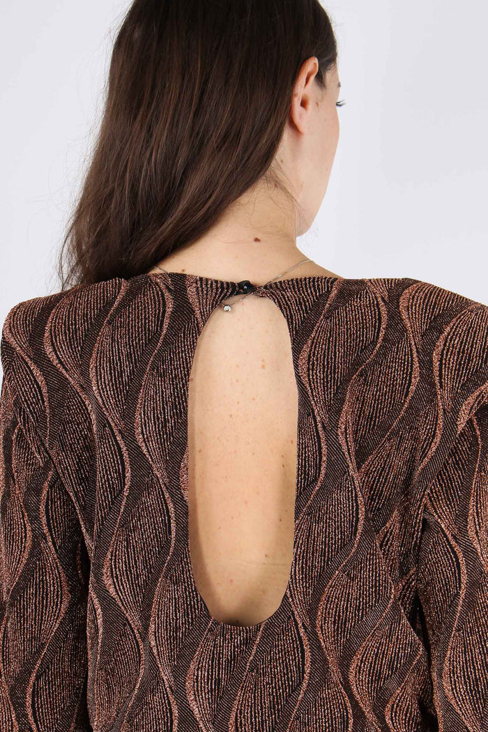 Maglia Spallina Apertura Schie Bronzo-6