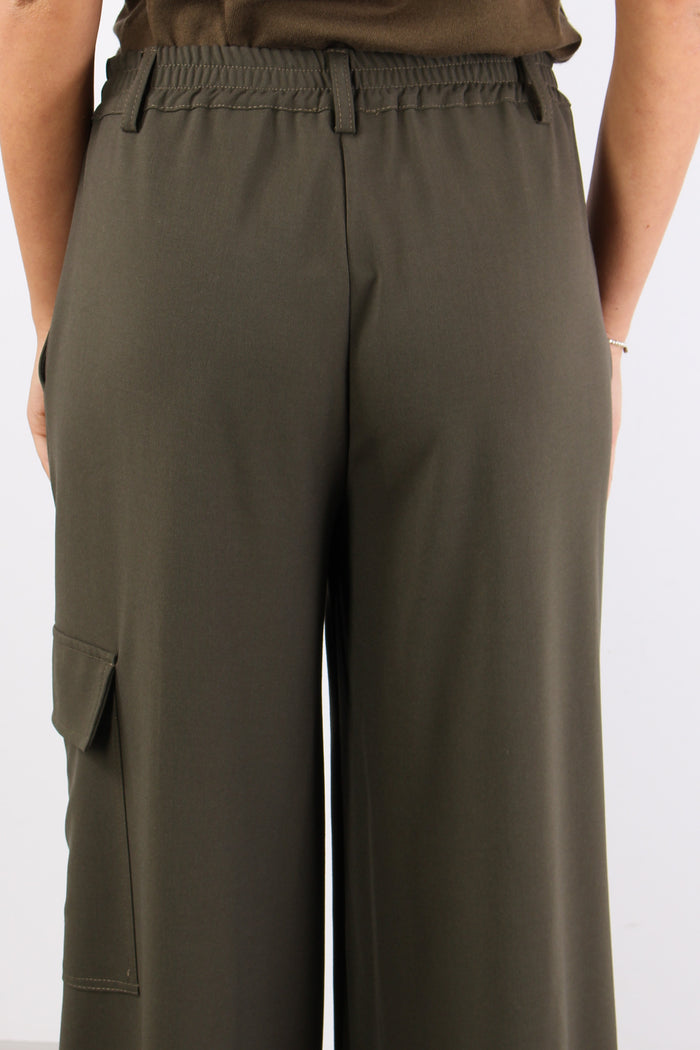Pantalone Tasconato Mano Lana Militare-8