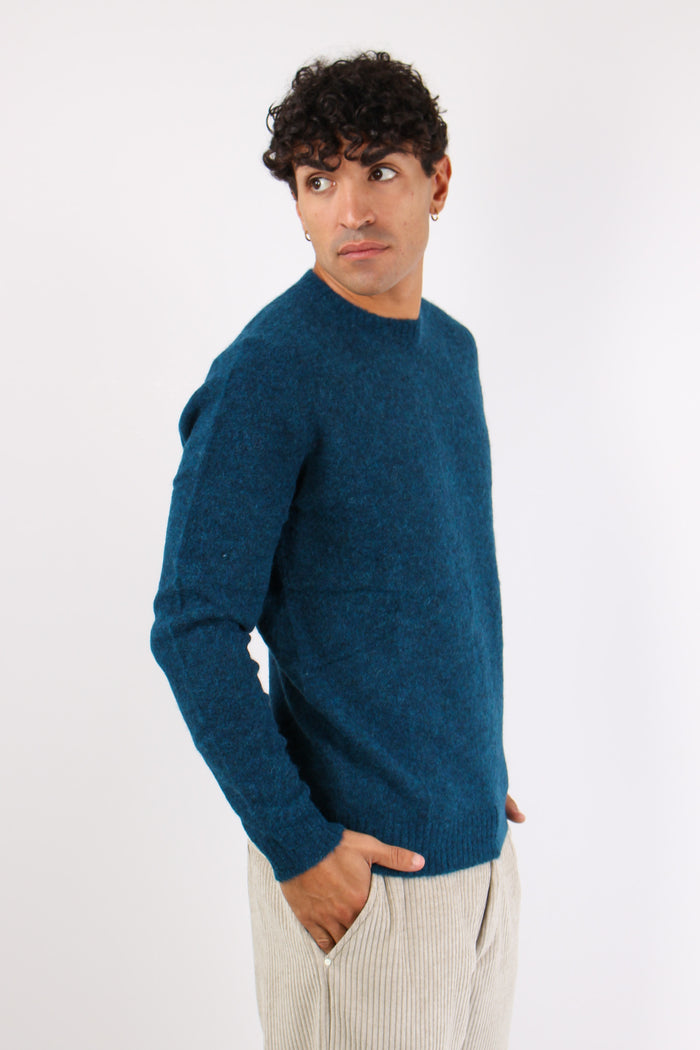 Girocollo Misto Alpaca Teal Green-6