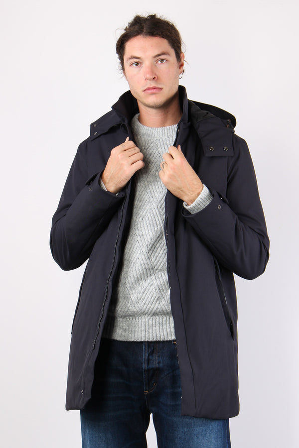 Sam Piumino Cappotto Blue/black