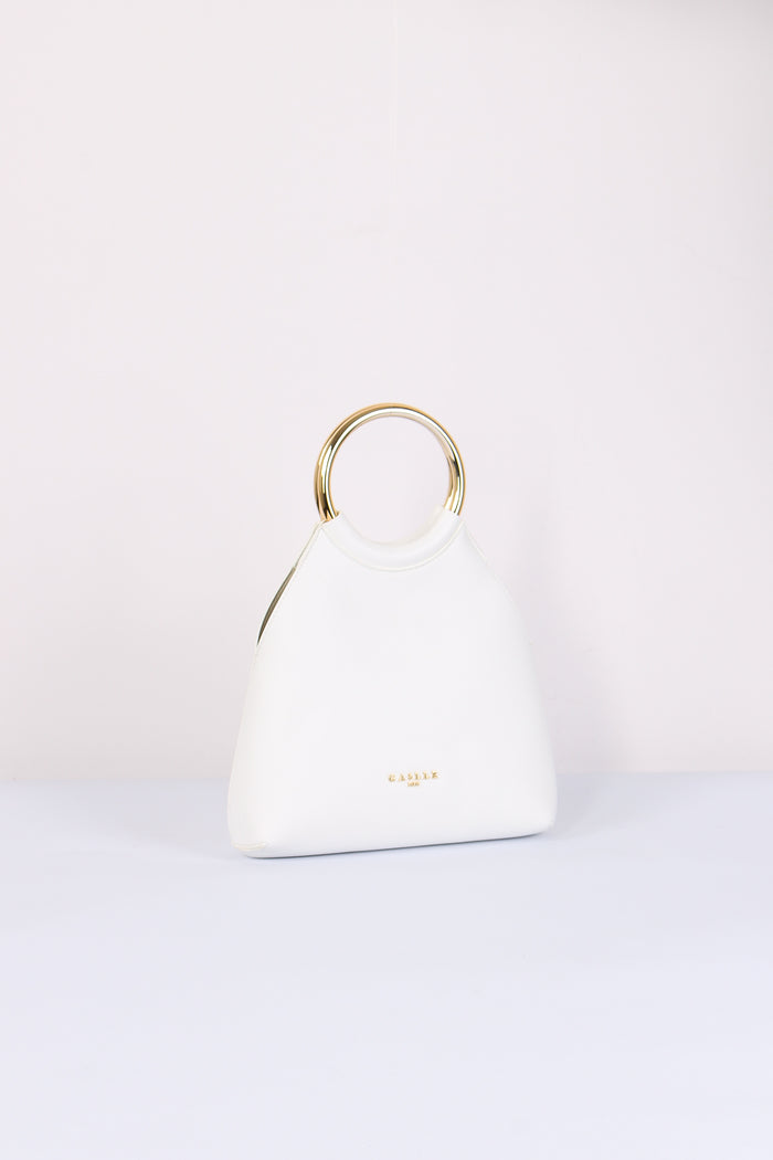 Sacca Manico Tondo Bianco-6