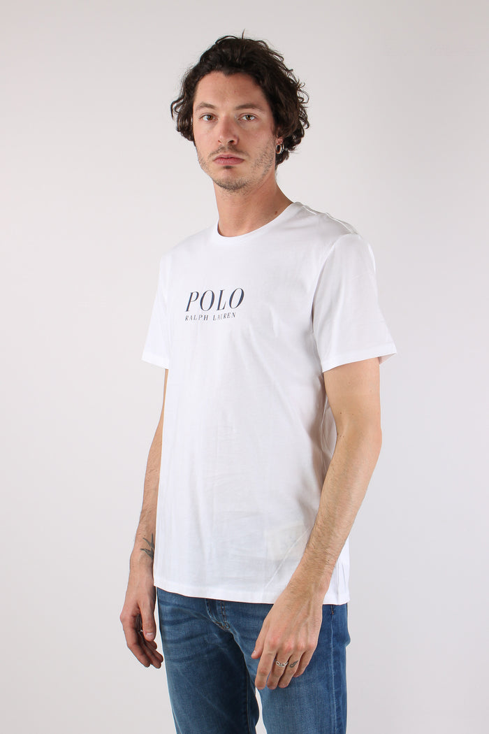 T-shirt Underwear Maxi Scritta White-4