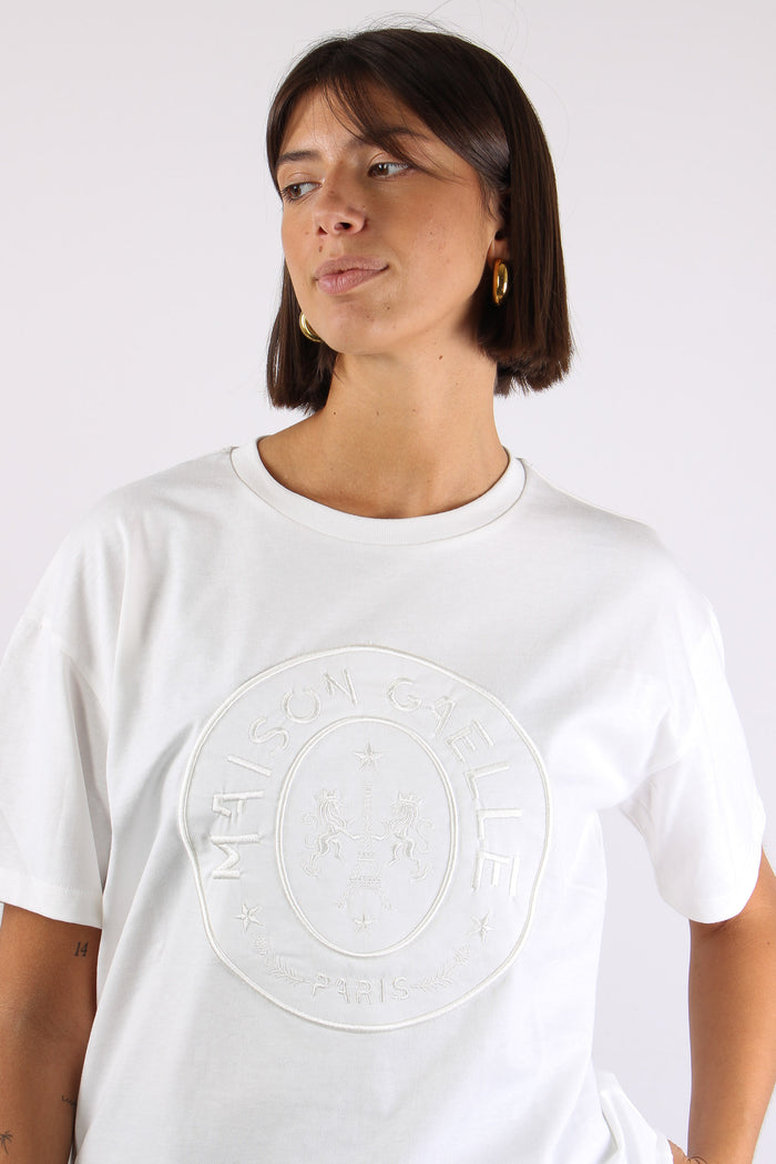 T-shirt Logo Off White-8