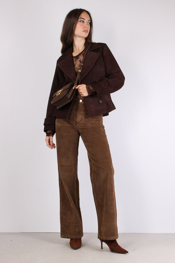 Giubbotto Camoscio Coffe