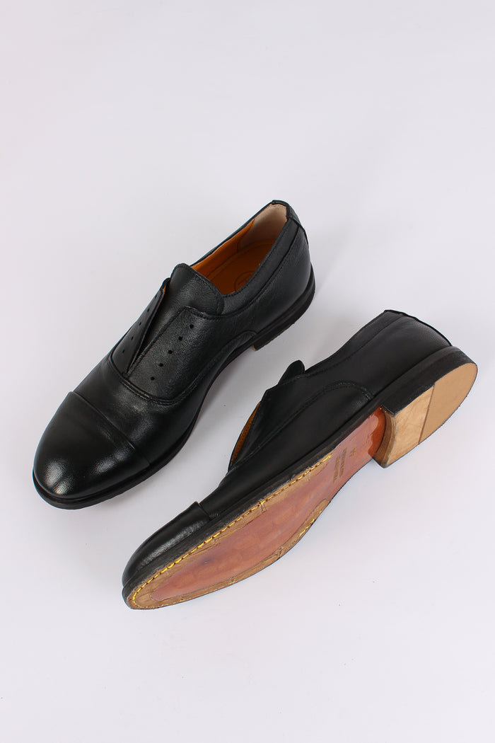 Francesina Elasticizzata Nero-7