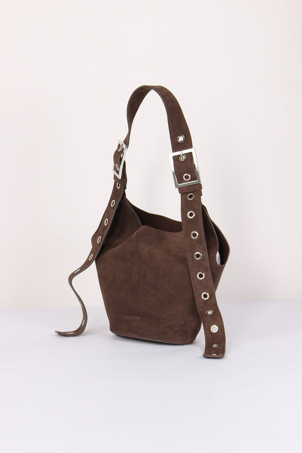 Secchiello Inserto Borchie Brown-2