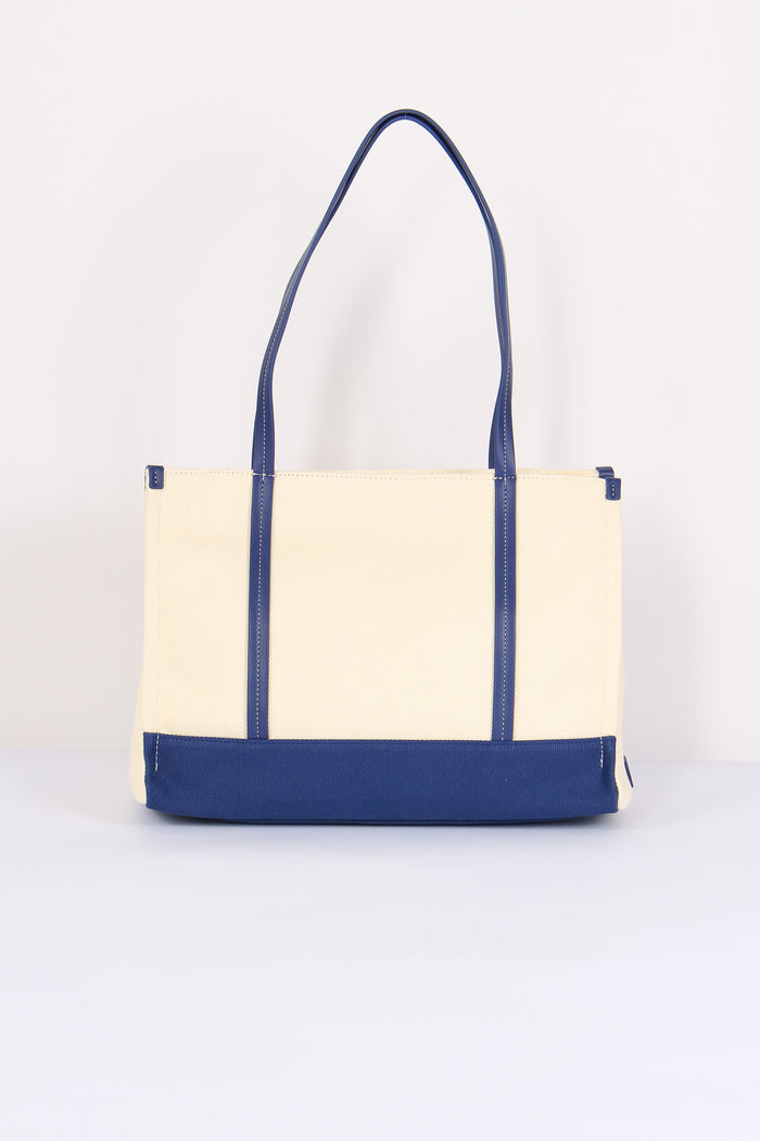 Shopping Canvas Orso Bicolor Blue-3