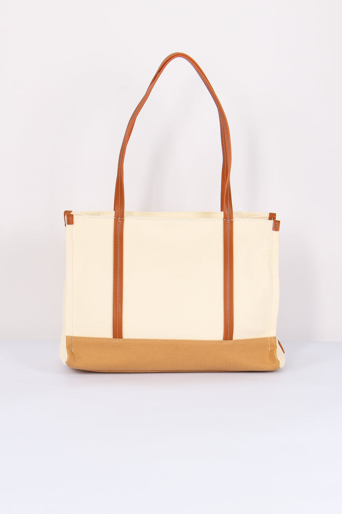 Shopping Canvas Orso Bicolor Cookie-3