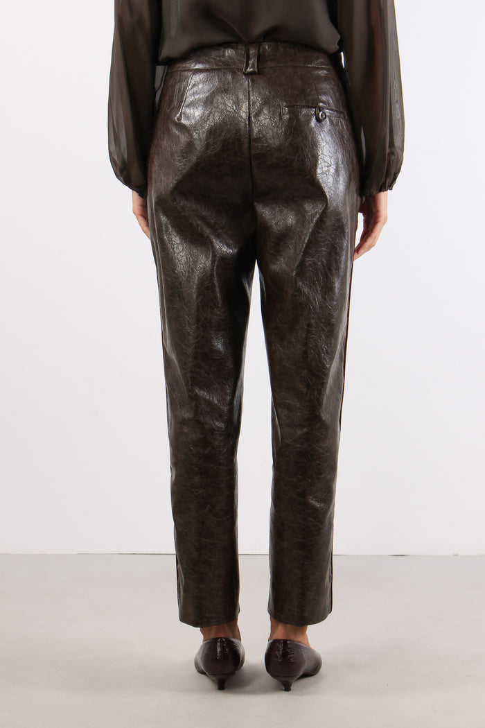 Pantalone Ecopelle Ebano-4