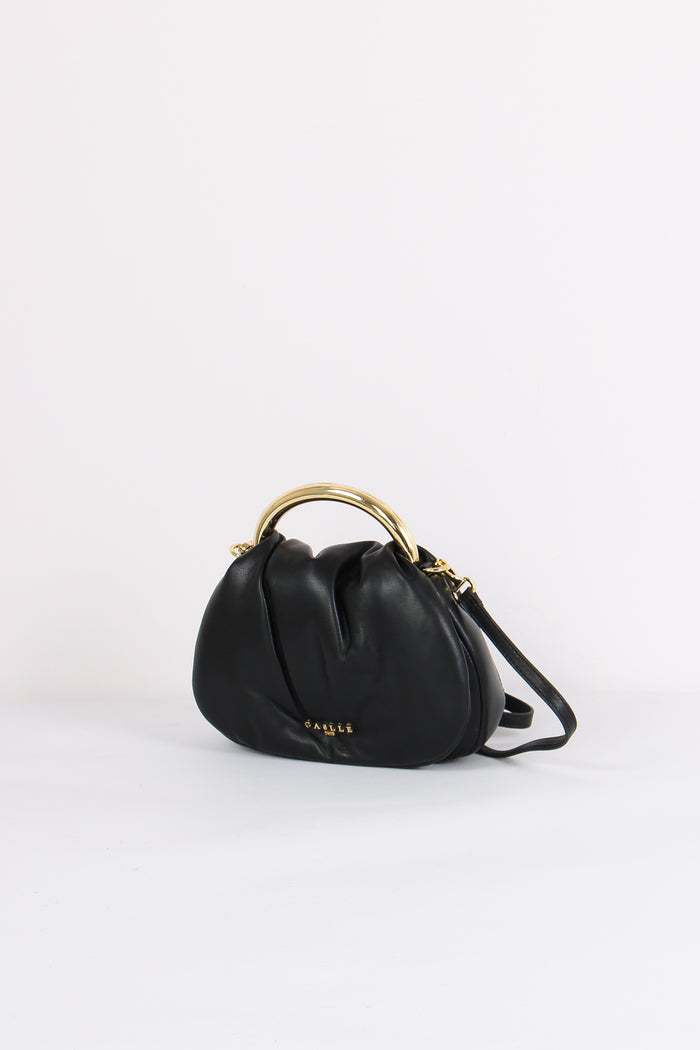 Mini Puffy Manico Anello Nero-2