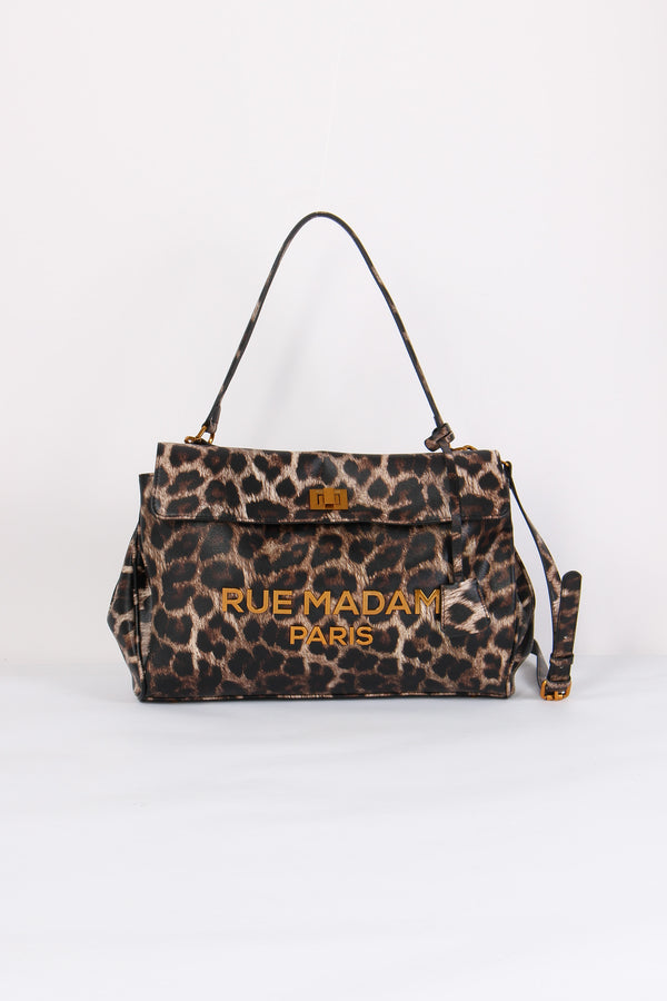 Borsa Patta Loogo Leopard