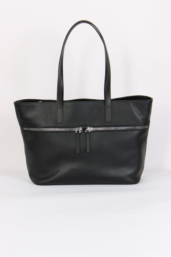 Corallina Shopping Zip Grande Black