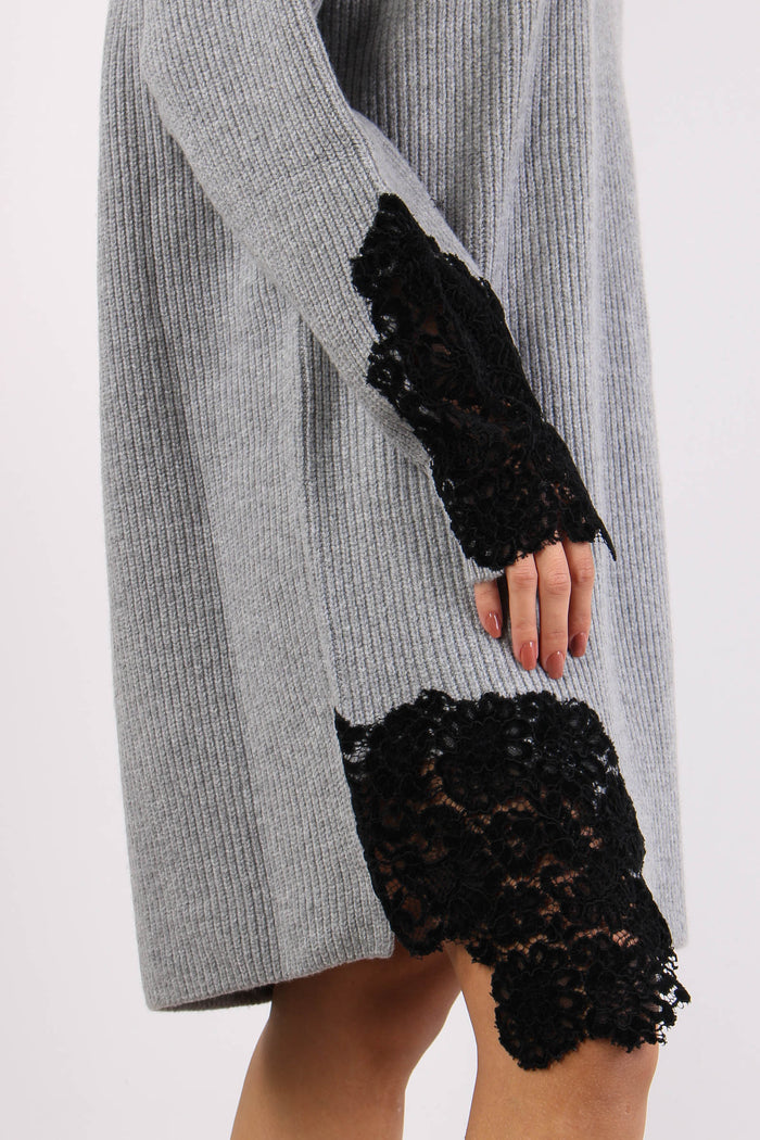 Valledaosta Abito Inserto Pizz Grigio Monumento-8