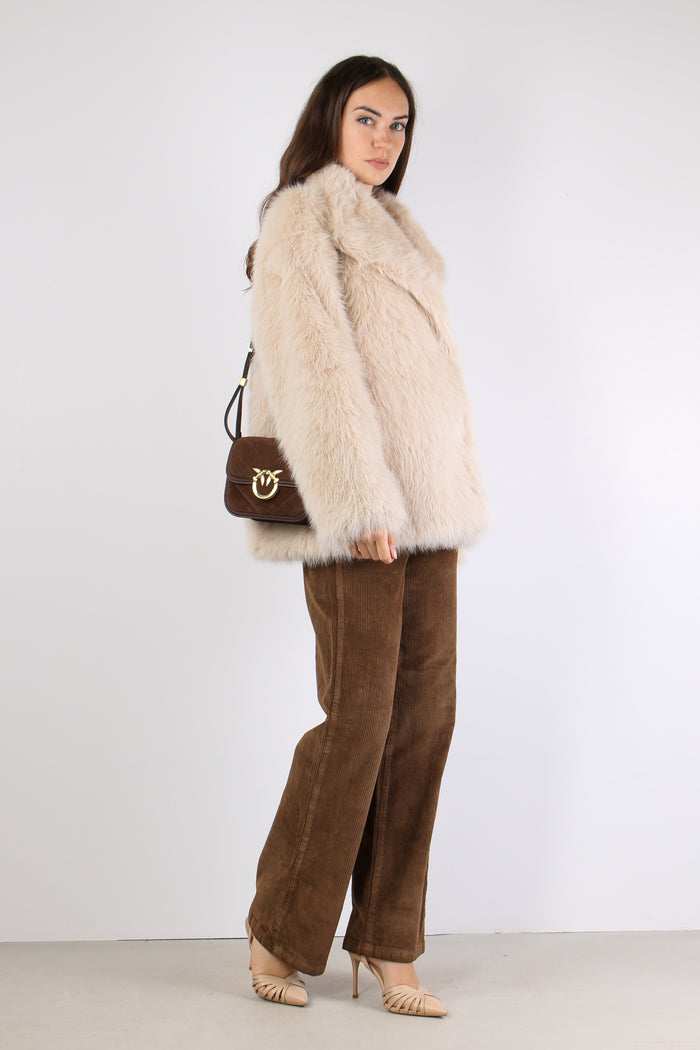 Penny Ecopelliccia Corta Doppi Off White