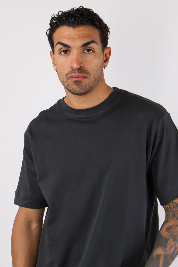 T-shirt Over Jersey Piombo-7