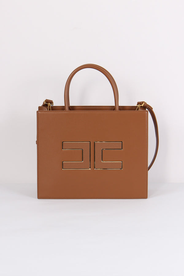 Shopping Rigida Grande Logo Brown Sugar