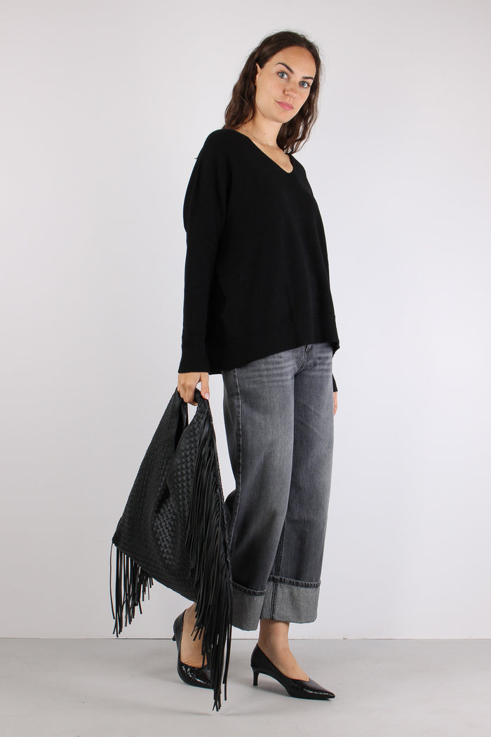 Maglia Scollo V Over Meteorite-3