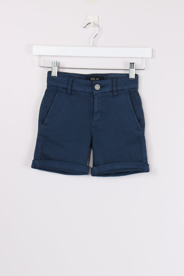 Bermuda Cotone Morbido Blu