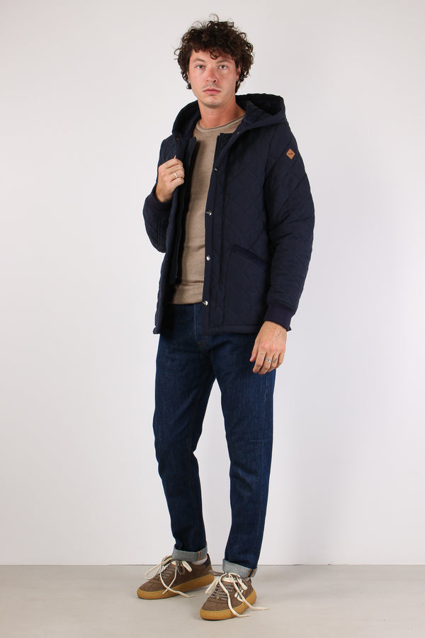 Charles Bomber Trapuntato Capp Blu