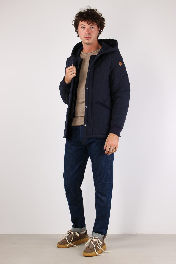 Charles Bomber Trapuntato Capp Blu