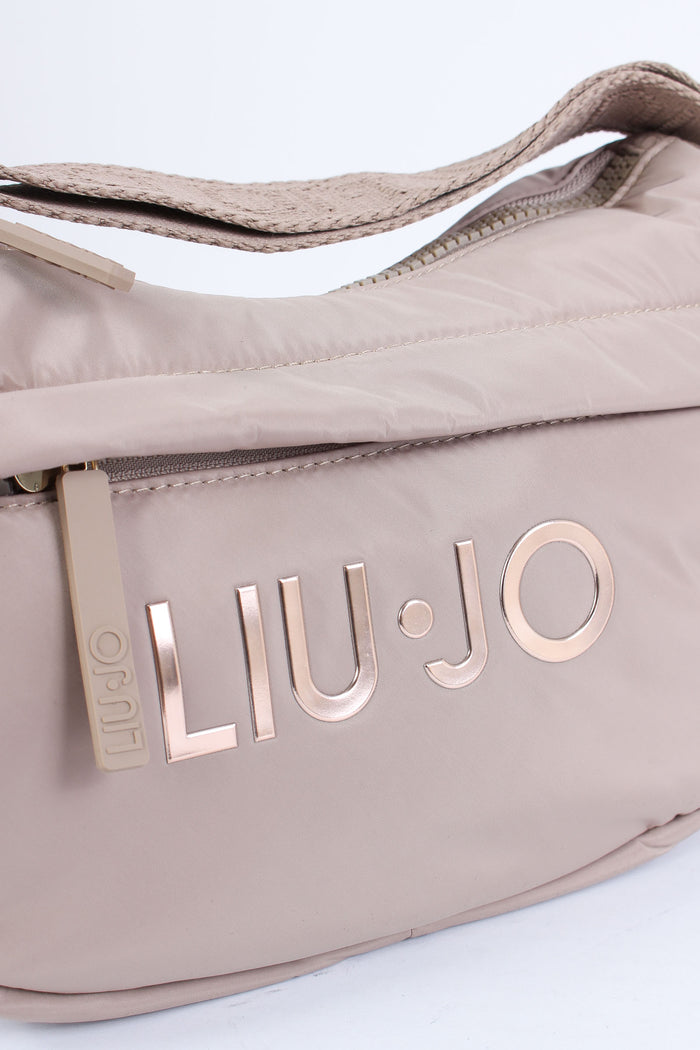 Mezzaluna Nylon Logo Champagne-6