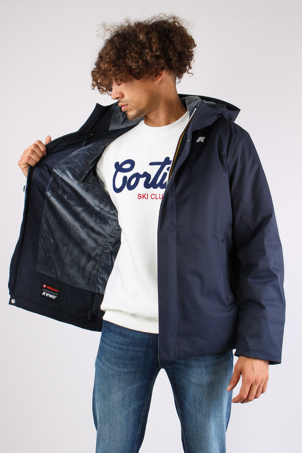 Giubbotto Corto Inserto Marmot Blue-2