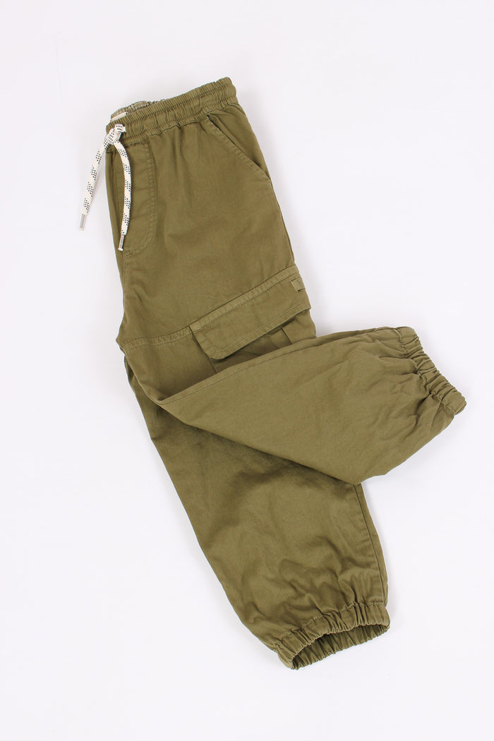 Pantalone Cargo Kaki-4