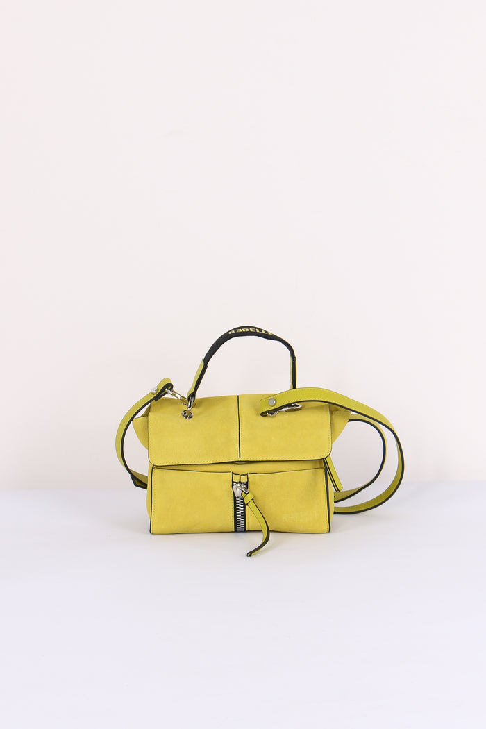 Chloe Mini Cartella Camoscio Zip Daffodil