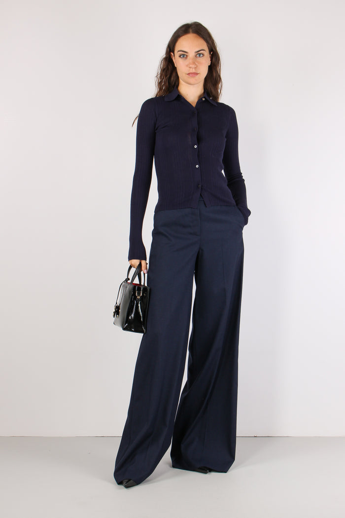 Mllapice Pantalone Palazzo Blu