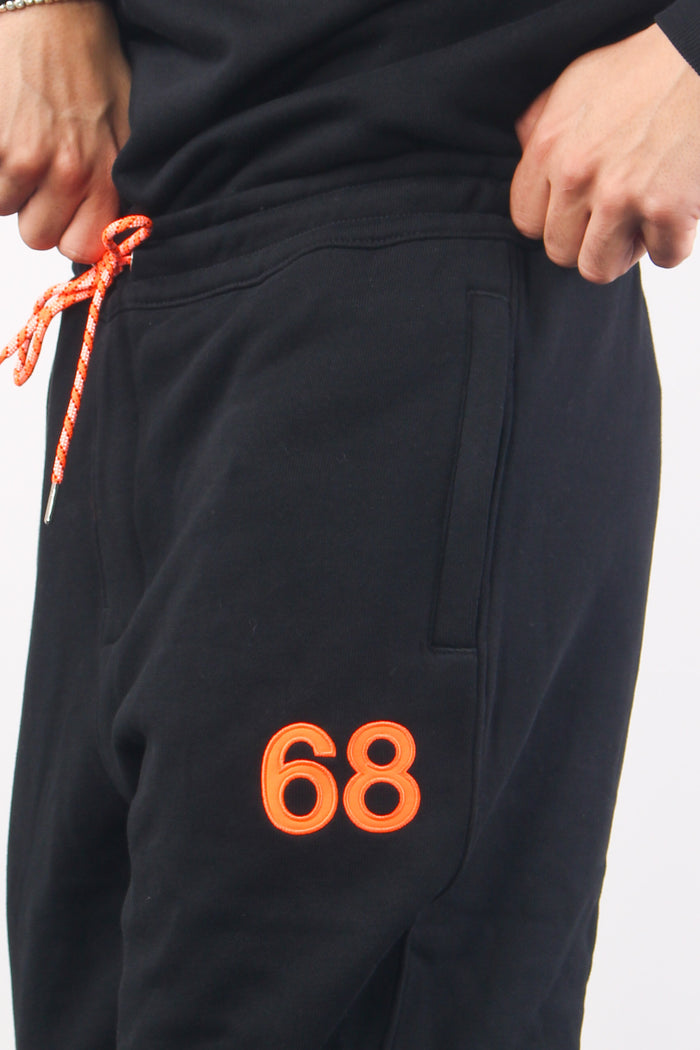 Pantalone Logo Fluo Nero-6