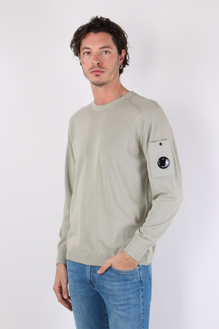Maglia Girocollo Cotone Lente Dove-3