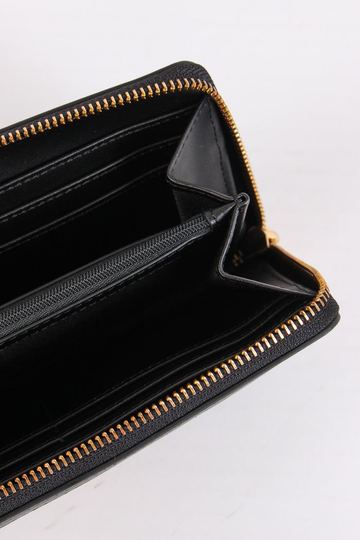 Zip Around Matelasse Nero-6