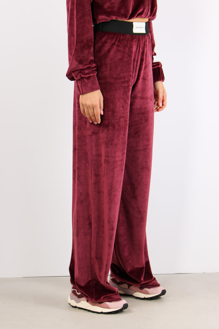 Pantalone Felpa Ciniglia Bordeaux-6