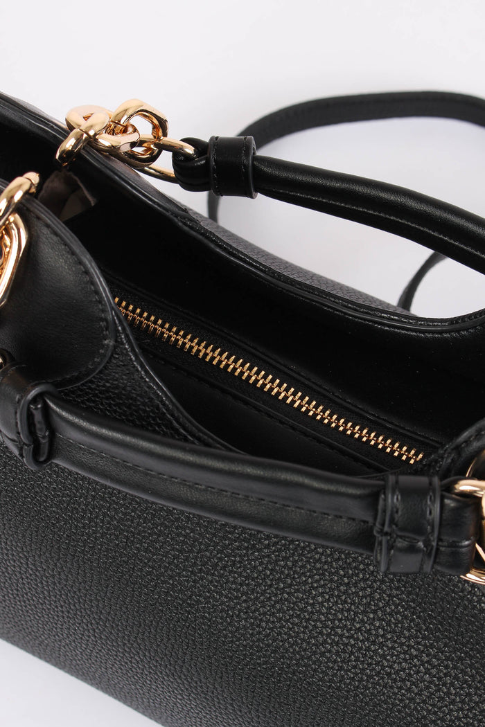 Tracollina 3 Scomparti Logo Nero/brass Gold-5