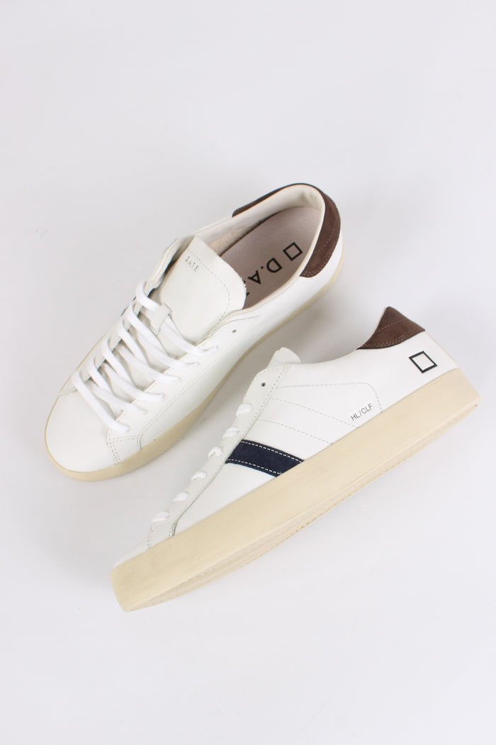 Sneaker Hill Low Calf White/brown-2