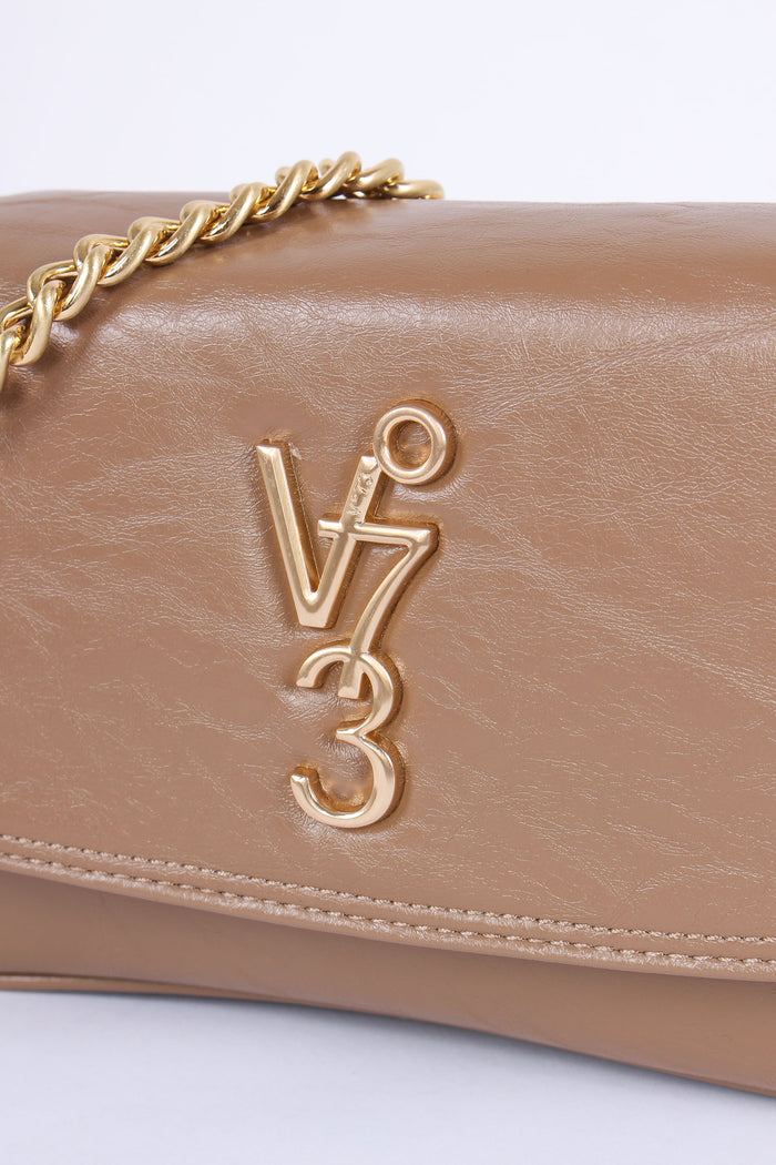 Louise Pochette Logo Taupe-7