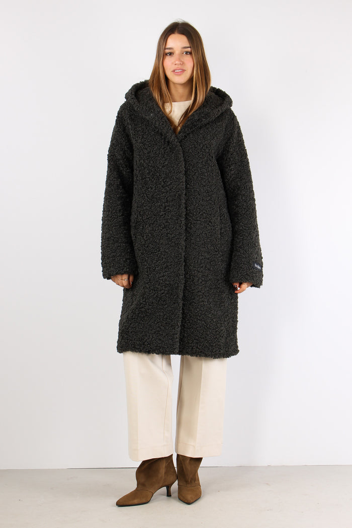 Teddy Lungo Cappuccio Deep Iron-3