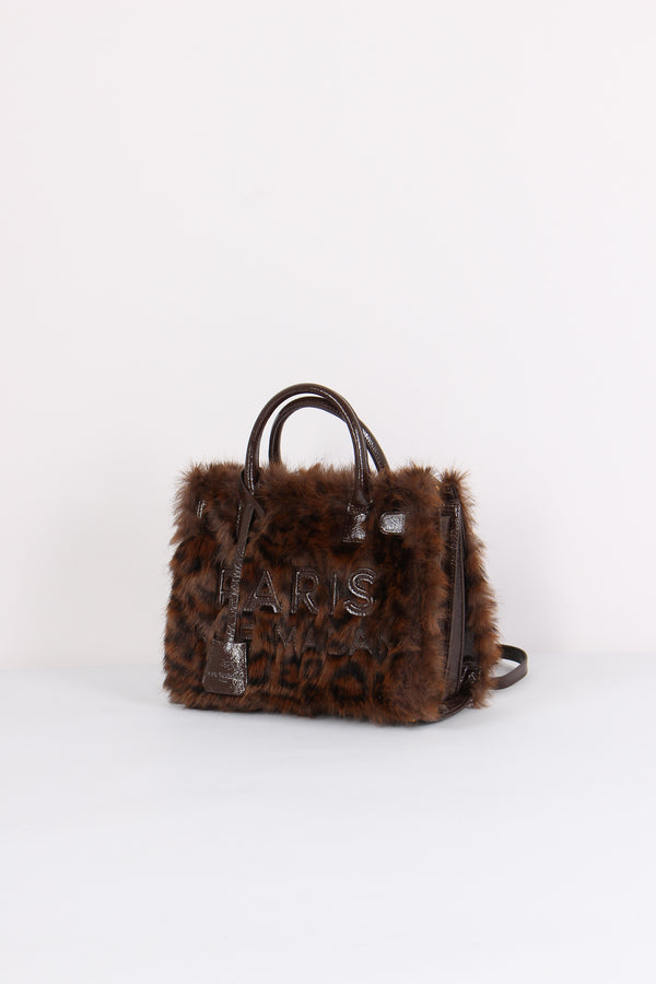 Mini Shopping Ecopelliccia Fur Leopard-2
