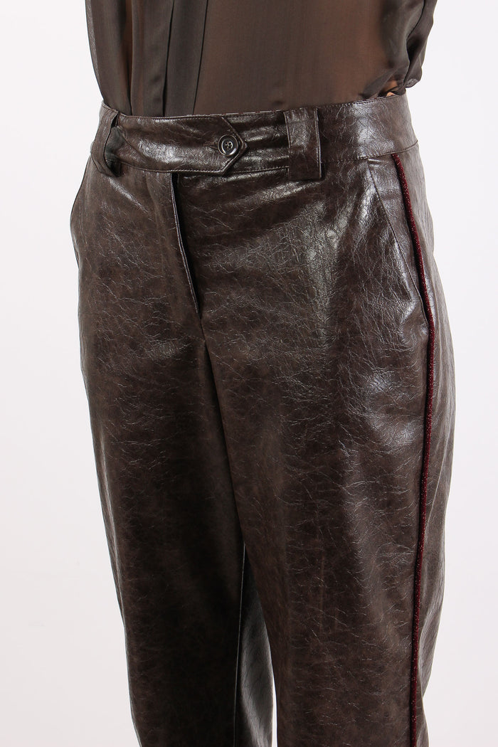 Pantalone Ecopelle Ebano-7