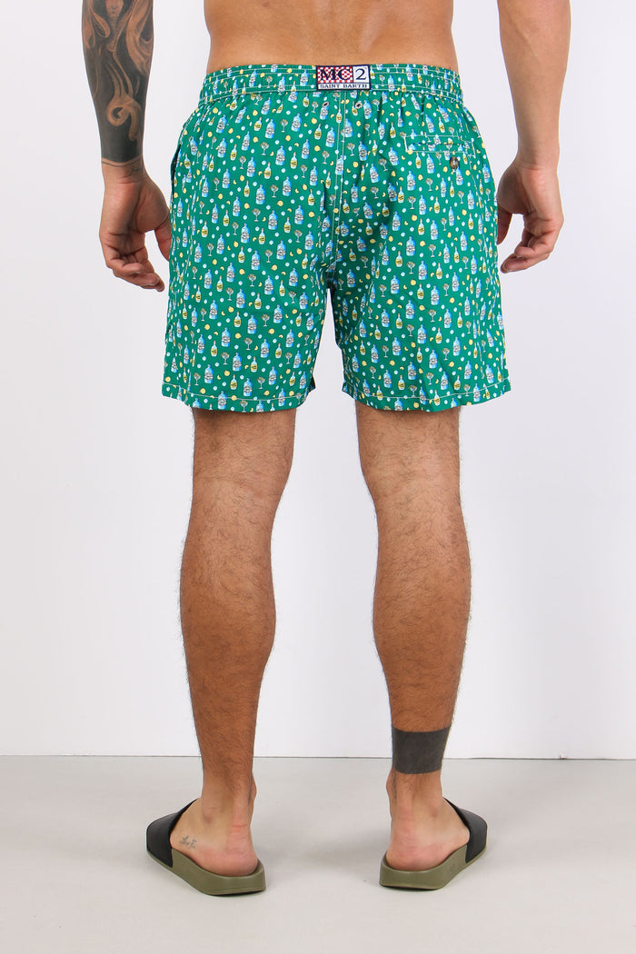 Costume Boxer Fantasia Verde-5