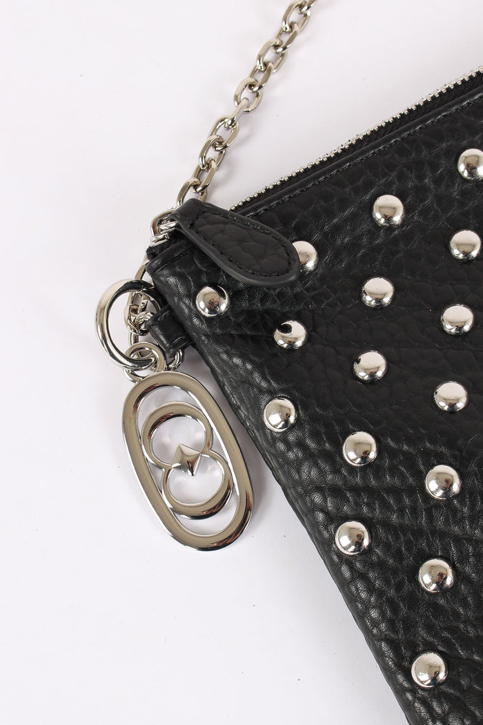 Tracolla Patta Borchie Frange Black-10