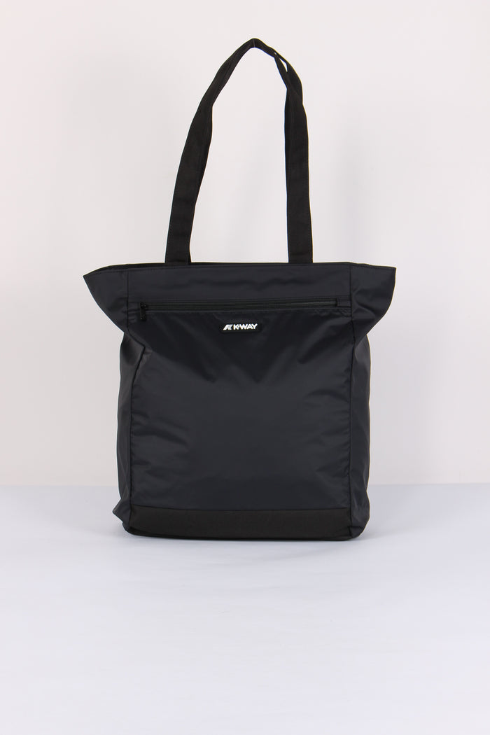 Shopping Verticale Nylon Black Pure